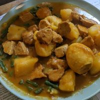 Veggie roti (with or without egg option) at De Kade in Rotterdam