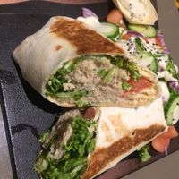 Tuna wrap  at Der Vegetarische Metzger in Berlin