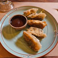Vegan Gyoza at Happy Banana in 