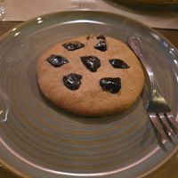 chocolate chip cookie - Meh. dry and  bland at Happy Banana in 