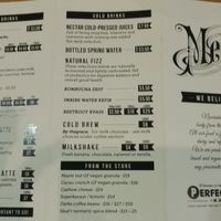 menu at Mama-P in Charlestown