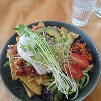 Nachos at Mama-P in Charlestown