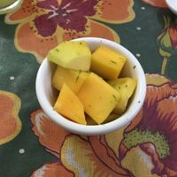 Dessert - Only fruits :( at Vege Tao in Sao Paulo