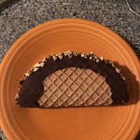 Gelato taco! Yum!  at Conscious Creamery in Sacramento