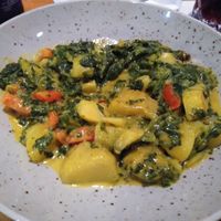 Vegan potato goulash at Cafe Lulu in Hannover