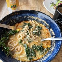   at The Workshop Vegetarian Cafe in North Vancouver