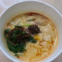 Tan Tan Ramen at The Workshop Vegetarian Cafe in North Vancouver