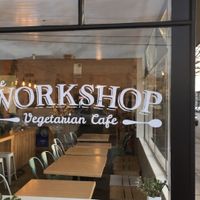 Great ambience   at The Workshop Vegetarian Cafe in North Vancouver
