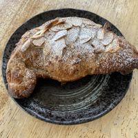 Almost croissant 😍  at The Workshop Vegetarian Cafe in North Vancouver