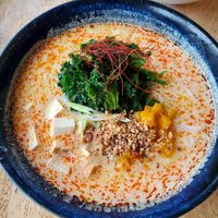 Spicey Tan Tan Ranen at The Workshop Vegetarian Cafe in North Vancouver