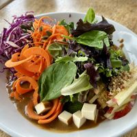 Rice Noodles  at The Workshop Vegetarian Cafe in North Vancouver
