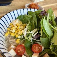   at The Workshop Vegetarian Cafe in North Vancouver