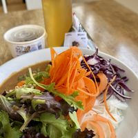   at The Workshop Vegetarian Cafe in North Vancouver