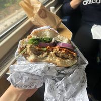 The burger at Good Food in Zagreb