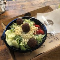 arabian dream salad at Good Food in Zagreb