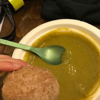 Pea Soup with Brown Bread at Doo it! in Cluj-napoca