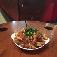 vegan poutine  at The Spud Shack in New Westminster