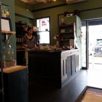 cafe interior  at Fukamidori in Fukui