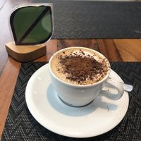 Cappuccino especial at Greenmix in Recife