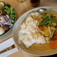 Thai Curry & Salat „Orient" at Beim Olivenbauer in Fuessen