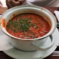 Tomato soup￼  at Beim Olivenbauer in Fuessen