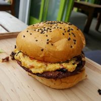 Yummy! at Marvin's Burgers in Playa Del Carmen