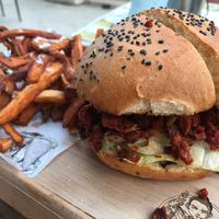 Sloppy Jose  at Marvin's Burgers in Playa Del Carmen