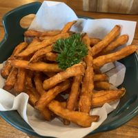 Really tasty sweet potato fries 👌🏽  at We Cafe in Phuket