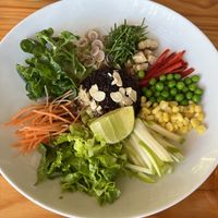 A spicy quinoa dish  at We Cafe in Phuket