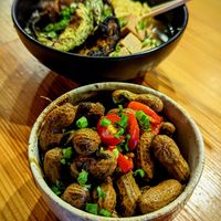 Spicy Boiled Peanuts at Dashi in Durham