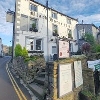 Front Entrance at The Blackhorse Hotel Restaurant in Grassington