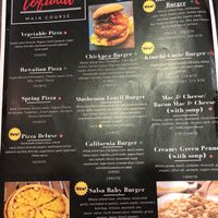 2018/3/16 menu 1. at Tofunia in Taipei