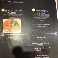 2018/3/16 menu 4. at Tofunia in Taipei