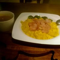 Mac&cheese with bacon at Tofunia in Taipei