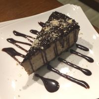 Chocolate cheesecake - like an ice cream cake at Tofunia in Taipei
