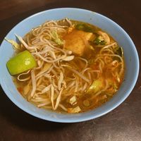 Bun Hue Spicy Soup  at Loving Hut in Garden Grove
