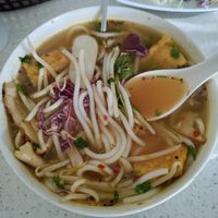 Spicy soup I don't remember at Loving Hut in Garden Grove