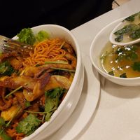 Grilled Noodles at Loving Hut in Garden Grove