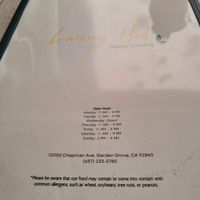  at Loving Hut in Garden Grove