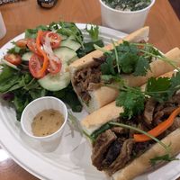 Bahn Mi at Loving Hut in Garden Grove