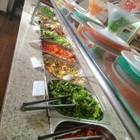 Variety of salads at Bardana Equilibrio Natural in Rio De Janeiro