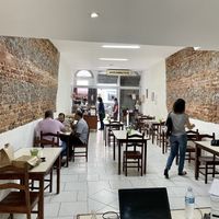 View from inside in the downstairs area at Reino Vegetal in Rio De Janeiro