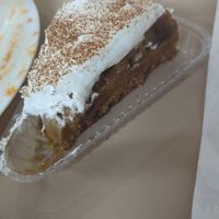 Baunoffe de banana at Reino Vegetal in Rio De Janeiro