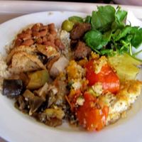 Nice plate at Reino Vegetal in Rio De Janeiro