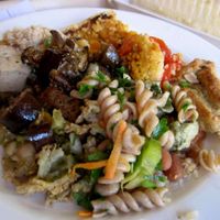 Nice plate at Reino Vegetal in Rio De Janeiro