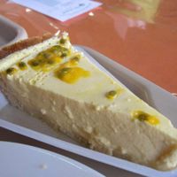 Passion fruit pie... not to be missed at Reino Vegetal in Rio De Janeiro