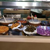 Pita fillings at Sabbaba in Sydney