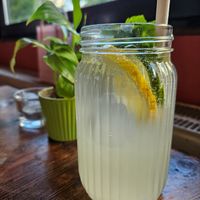 Homemade lemonade at Space Burger - Derendorf in Dusseldorf