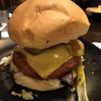 Vegan burger 🍔 but forgot the name :D at Space Burger - Derendorf in Dusseldorf