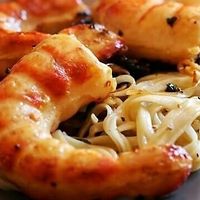 gambas vegano
vegan shrimp at Delicias y Namaste in Fuerteventura